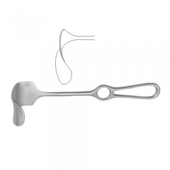 Kocher Retractor Stainless Steel, 25 cm - 9 3/4" Blade Size 80 x 45 mm